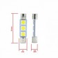 C3W LED žárovky (3 x SMD 4014) 31mm 5000K CANBUS - 2 ks