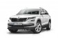 Přední ochranný rám - nízký s plechem Škoda Kodiaq 2016 - 2021